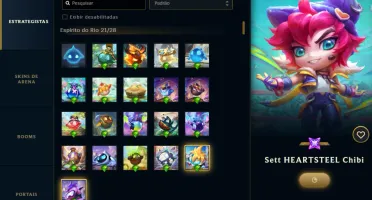 Conta LoL 818 skins - Janna Vitoriosa + Kayle Juíza e MAIS!