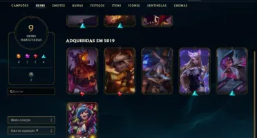 Conta bronze 1 com poucos jogos