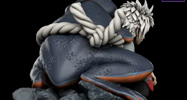 Young Jiraiya naruto - 3d stl