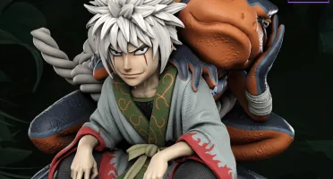 Young Jiraiya naruto - 3d stl