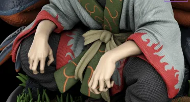 Young Jiraiya naruto - 3d stl