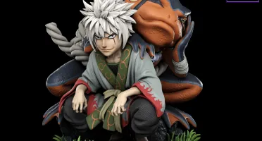 Young Jiraiya naruto - 3d stl