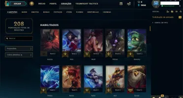 CONTA 3 SEASONS DIAMANTE E 1 SEASON PLATINA MMR ALTO