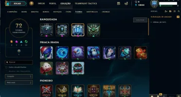 CONTA 3 SEASONS DIAMANTE E 1 SEASON PLATINA MMR ALTO