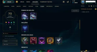 CONTA 3 SEASONS DIAMANTE E 1 SEASON PLATINA MMR ALTO