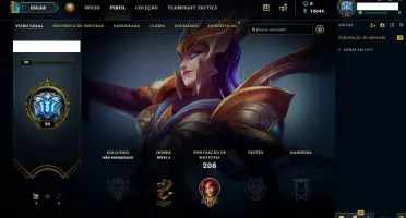 CONTA 3 SEASONS DIAMANTE E 1 SEASON PLATINA MMR ALTO