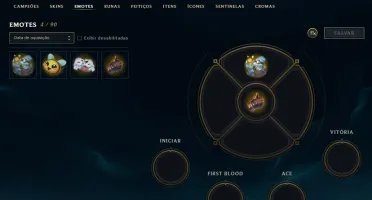 Conta Unranked - 47k essencia azul -2 skins
