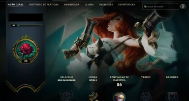 Conta Unranked - 47k essencia azul -2 skins