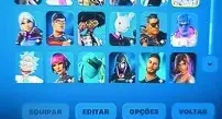 Conta Fortnite com 80 skins Lara Croft/ Neymar /Ravena/Vader