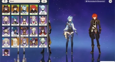 AR 52 HUTAO + HOMA/ZONGLI/EULA/DILUC/KEQING/MONA AMERICA