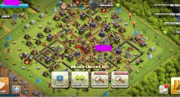 TH 10, FALTANDO POUCOS MUROS PRA FULL