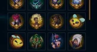 CONTA NO LOL GOLD IV 97 SKINS NV 333