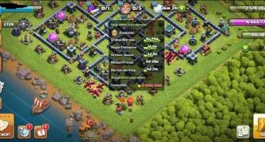 Conta Clash of Clans CV 13 MAX