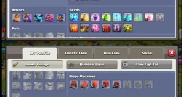 Conta Clash of Clans CV 13 MAX