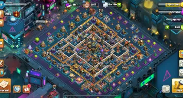 Acount Clash of Clans cv17 semi full