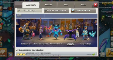 Acount Clash of Clans cv17 semi full