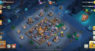 Acount Clash of Clans cv17 semi full