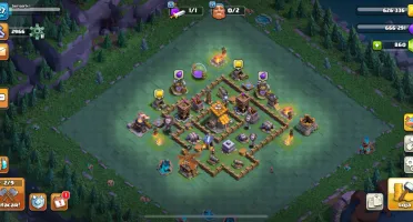 Acount Clash of Clans cv17 semi full