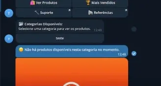 Script Lojinha Telegram Com Painel Admin