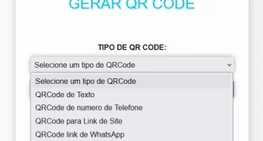 Script Gerador de QR Code
