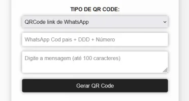 Script Gerador de QR Code