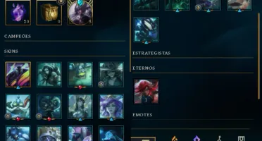 Conta nível 79, Diamante IV, 45 skins (com Sylas Mítico)+++