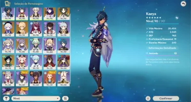 AR 57, 9* Weapons t5, 6* Gachas t5