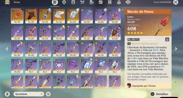 8 T5,HUTAO + STAFF OF HOMA, 2 SKINS PAGAS+ 5 ARMAS T5 AR 56