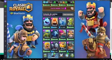 Clash Royale xp 10, 7 lendarias