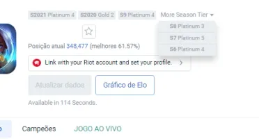 Vendo conta nv 250 todos Campeões 25k essencia azul 170 Skin