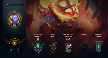 Conta Platina 4 League of legends