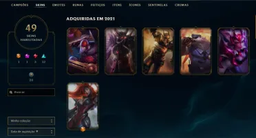 Conta Platina 4 League of legends
