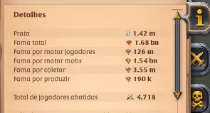canta de albion online com 1.68bn de fama total