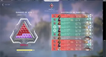 Conta valorant IMORTAL 3 ( Mais de 600 Gastos em skins )
