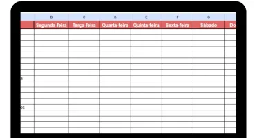 📊 Planilha de Controle Diário, Semanal e Mensal de Despesas