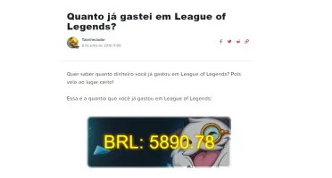 League Of Legends (Todos Campeões)