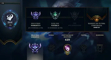 CONTA LOL DIAMANTE 2