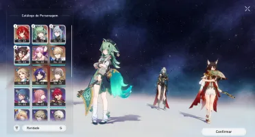 Honkai Star Rail Argenti + Fuxuan + Huohuo + Dr. Ratio