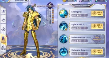 Conta Saint Seiya lvl65