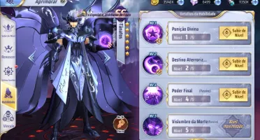 Conta Saint Seiya lvl65