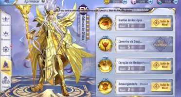 Conta Saint Seiya lvl65