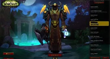 Conta World of Warcraft Legion Char 110
