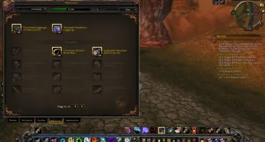 Conta World of Warcraft Legion Char 110