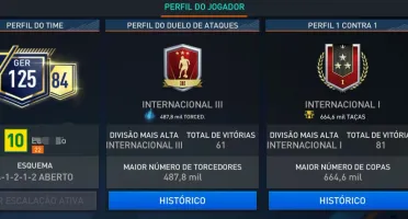 Conta fifa mobile 124/84