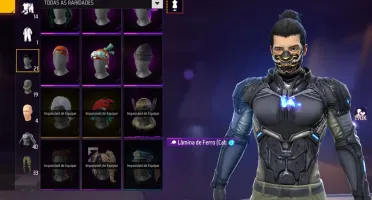 Conta de free fire rara