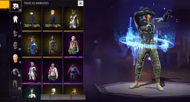 Conta de free fire rara