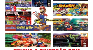 Roms Patchs | Nintendo 64 | jogos +Emulador P/PC