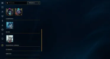 Conta LoL 76 Skins + Honra 5 + Ouro 4
