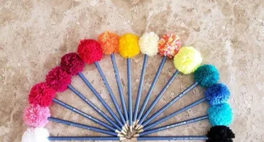 Lápis Pompom