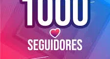 1.000 Seguidores Instagram ⭐♻️
